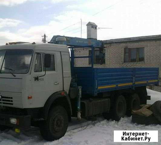 Гружу вожу,Камаз 10т манипулятор,сам гружу сам вож Ульяновск - изображение 1