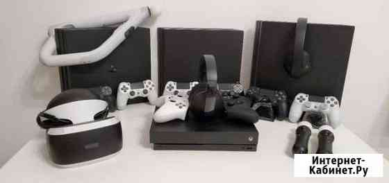Аренда Sony Playstation4 Pro, Xbox one X Екатеринбург