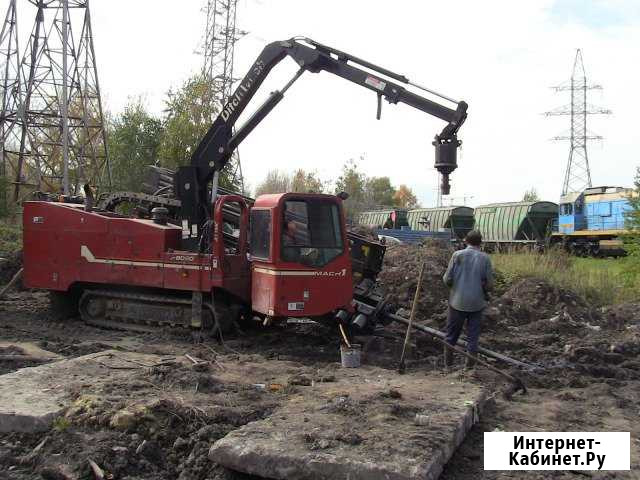 Гнб / Бурение / Прокол коммуникаций под дорогой Балабаново - изображение 1