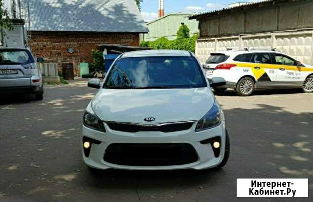 Аренда автомобиля киа рио новые с лицензий такси Москва - изображение 1
