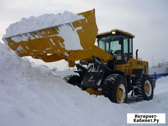 Услуги Фронтального погрузчика вывоз снега Оренбург - изображение 1