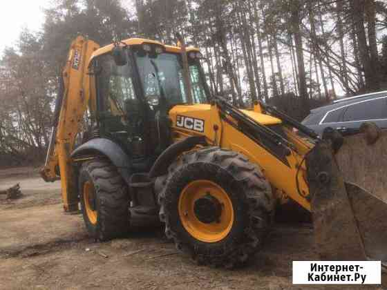 Аренда экскаватора-погрузчика Jcb гидромолот Москва