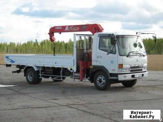 Услуги манипулятора 5-7 тонн, стрела 15м 3т Томск - изображение 1