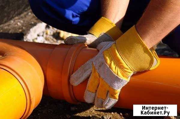 Монтаж наружного водопровода, канализации Нижний Новгород - изображение 1