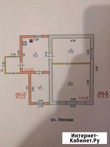 Дом 63 м² на участке 14 сот. на продажу в Саранске Саранск - изображение 1