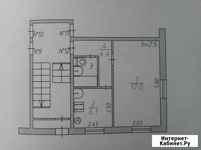 1-комнатная квартира, 30 м², 1/1 эт. на продажу в Полотняном Заводе Полотняный Завод - изображение 1
