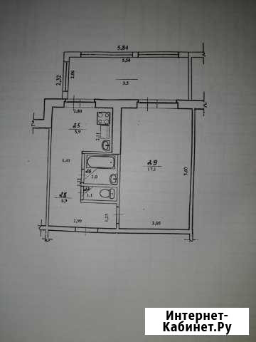 1-комнатная квартира, 33 м², 1/5 эт. на продажу в Мирном Самарской области Мирный - изображение 1