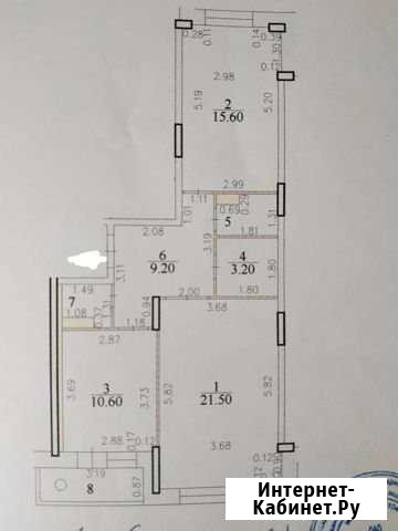 2-комнатная квартира, 66.7 м², 7/9 эт. на продажу в Чебоксарах Чебоксары - изображение 1