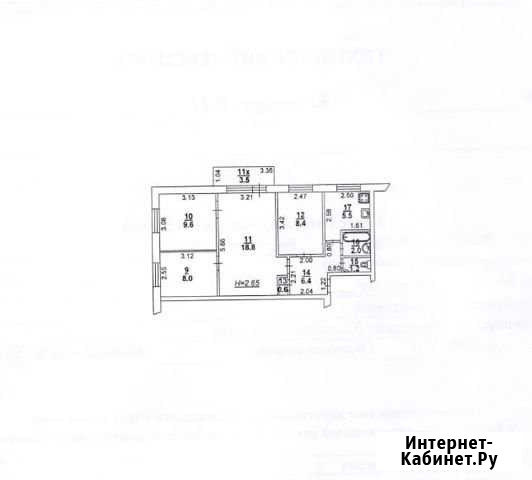 4-комнатная квартира, 60 м², 3/5 эт. на продажу в Ростове-на-Дону Ростов-на-Дону - изображение 1