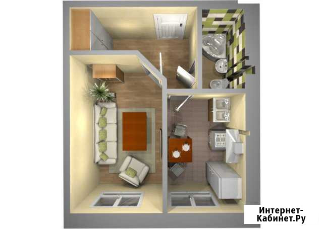 1-комнатная квартира, 26.3 м², 4/5 эт. на продажу в Батайске Батайск - изображение 1