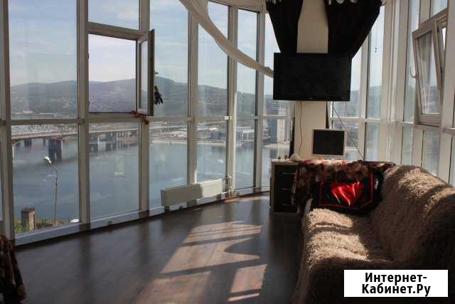 2-комнатная квартира, 65 м², 3/16 эт. в аренду посуточно в Красноярске Красноярск - изображение 1