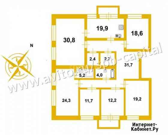 6-комнатная квартира, 183 м², 4/5 эт. на продажу в Санкт-Петербурге Санкт-Петербург