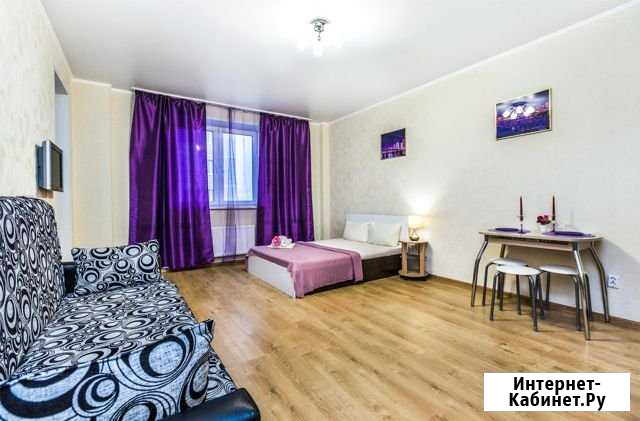 Квартира-студия, 35 м², 16/20 эт. в аренду посуточно в Тюмени Тюмень - изображение 1