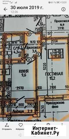1-комнатная квартира, 36 м², 13/17 эт. на продажу в Ставрополе Ставрополь - изображение 1