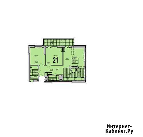 3-комнатная квартира, 78.1 м², 24/24 эт. на продажу в Батайске Батайск - изображение 1