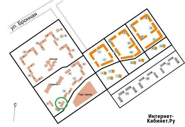 3-комнатная квартира, 59 м², 1/10 эт. на продажу в Новосибирске Новосибирск - изображение 1