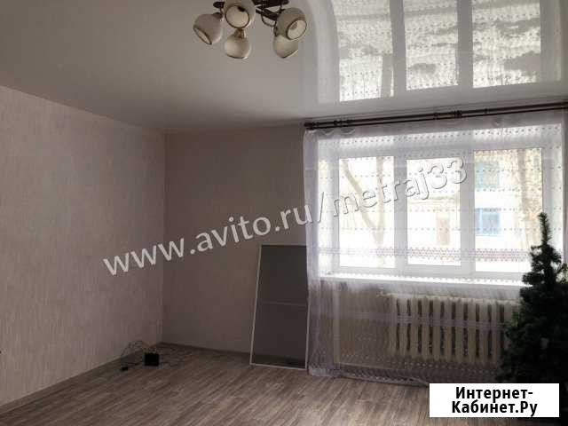 1-комнатная квартира, 34.5 м², 1/5 эт. на продажу в Гусе-Хрустальном Гусь-Хрустальный - изображение 1