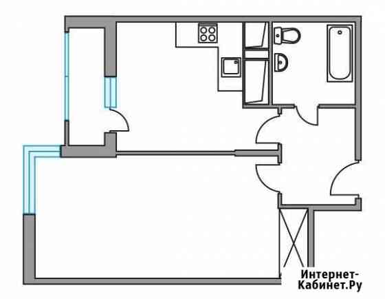 1-комнатная квартира, 40.5 м², 21/24 эт. на продажу в Одинцово Одинцово