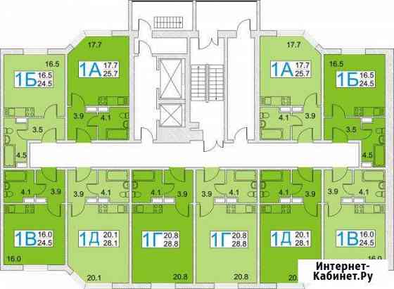 Квартира-студия, 24 м², 5/14 эт. на продажу в Домодедово Домодедово