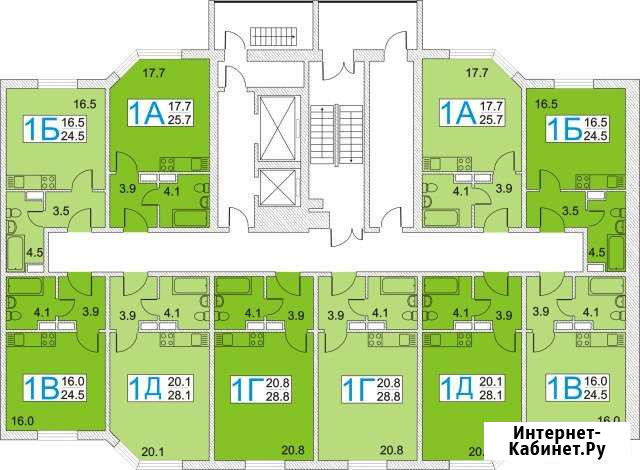 Квартира-студия, 24 м², 5/14 эт. на продажу в Домодедово Домодедово - изображение 1