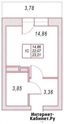 Квартира-студия, 23.2 м², 16/17 эт. на продажу в Мурино Мурино - изображение 1