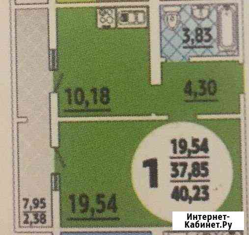 1-комнатная квартира, 40.2 м², 13/16 эт. на продажу в Анапе Анапа