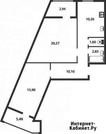2-комнатная квартира, 64.9 м², 10/12 эт. на продажу в Дмитрове Дмитров