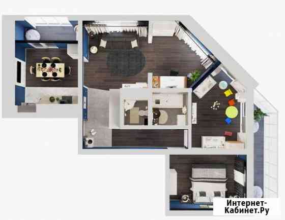 3-комнатная квартира, 86.8 м², 4/18 эт. на продажу в Иркутске Иркутск