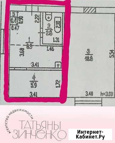 Комната 18 м² в 1-ком. кв., 3/4 эт. на продажу в Барнауле Барнаул - изображение 1