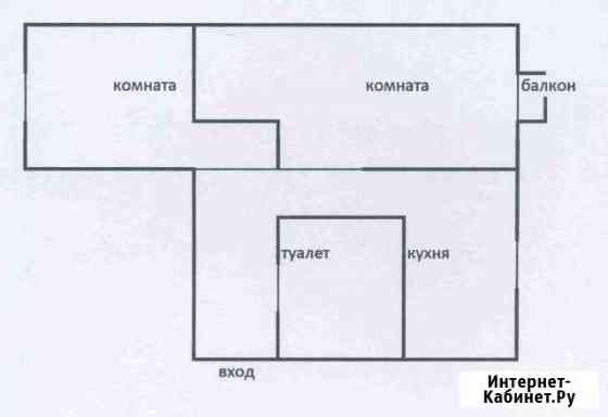 2-комнатная квартира, 41 м², 5/5 эт. на продажу в Валдае Валдай