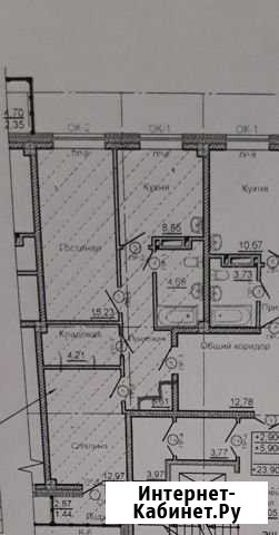 2-комнатная квартира, 56 м², 4/10 эт. на продажу в Сосновоборске Красноярского края Сосновоборск - изображение 1