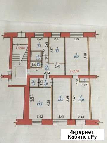 5-комнатная квартира, 88.1 м², 1/5 эт. на продажу в Котласе Котлас - изображение 1