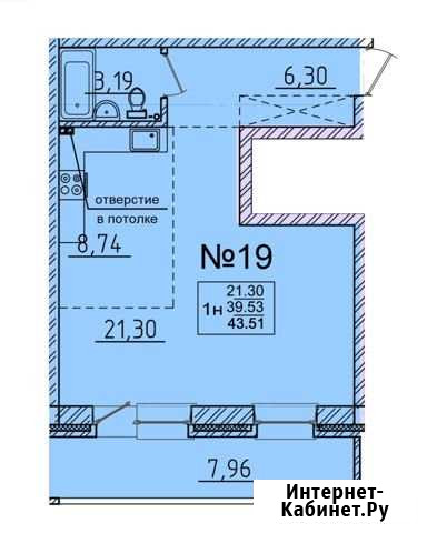 2-комнатная квартира, 48 м², 2/3 эт. на продажу в Маркове Маркова - изображение 1