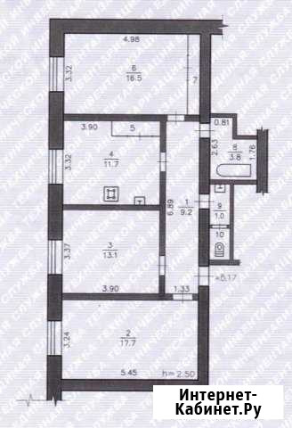 3-комнатная квартира, 77 м², 4/5 эт. на продажу в Миасском Миасское - изображение 1