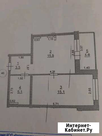 1-комнатная квартира, 40 м², 4/4 эт. на продажу в Урае Урай - изображение 1