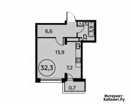 1-комнатная квартира, 32.3 м², 9/14 эт. на продажу в Коммунарке Коммунарка
