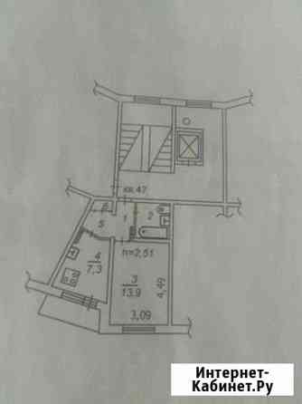 1-комнатная квартира, 31 м², 4/9 эт. в аренду на длительный срок в Братске Братск