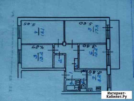 4-комнатная квартира, 85.5 м², 5/5 эт. на продажу в Ангарске Ангарск