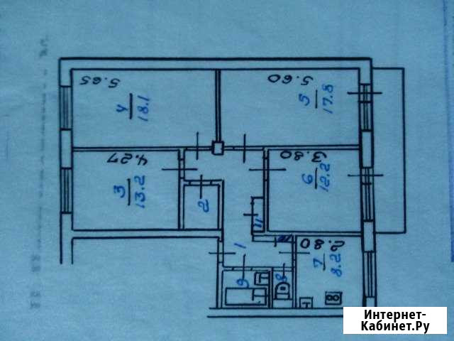 4-комнатная квартира, 85.5 м², 5/5 эт. на продажу в Ангарске Ангарск - изображение 1