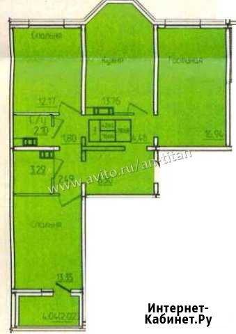 3-комнатная квартира, 79 м², 13/17 эт. на продажу в Оренбурге Оренбург - изображение 1