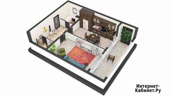 1-комнатная квартира, 54.7 м², 11/14 эт. на продажу в Каспийске Каспийск