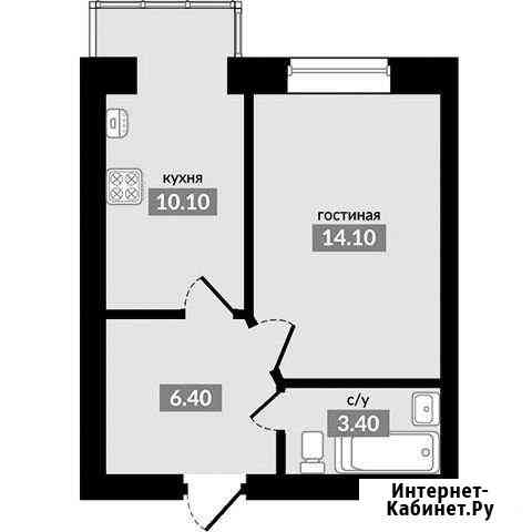 1-комнатная квартира, 38 м², 3/4 эт. на продажу в Михайловске Ставропольского края Михайловск