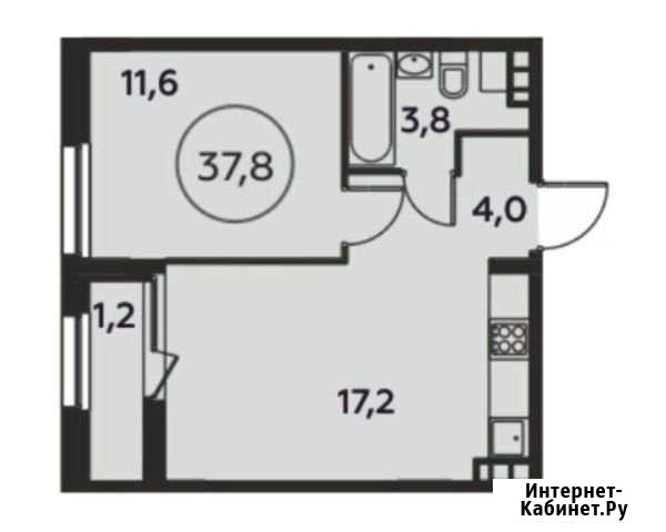1-комнатная квартира, 37.8 м², 5/16 эт. на продажу в Коммунарке Коммунарка - изображение 1