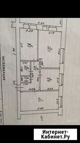 3-комнатная квартира, 59 м², 1/3 эт. на продажу в Тавде Тавда - изображение 1