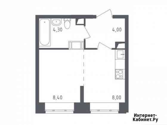 Квартира-студия, 24.7 м², 2/17 эт. на продажу в Люберцах Люберцы
