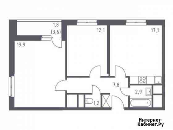 3-комнатная квартира, 62.8 м², 28/32 эт. на продажу в Красногорске Московской области Красногорск