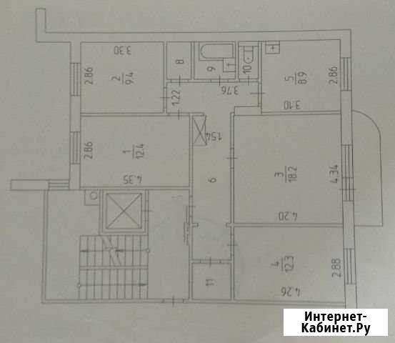 4-комнатная квартира, 82 м², 6/10 эт. на продажу в Перми Пермь - изображение 1