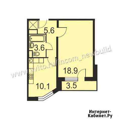 1-комнатная квартира, 39.6 м², 2/17 эт. на продажу в Одинцово Одинцово