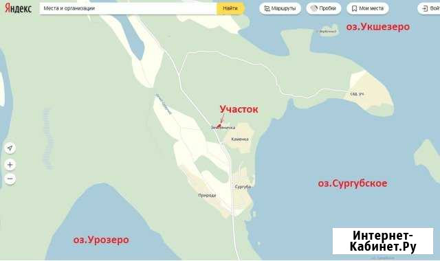 Участок СНТ, ДНП 11 сот. на продажу в Шуе Республики Карелия Шуя - изображение 1