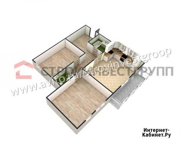 2-комнатная квартира, 73.2 м², 3/6 эт. на продажу в Сургуте Ханты-Мансийского АО Сургут - изображение 1